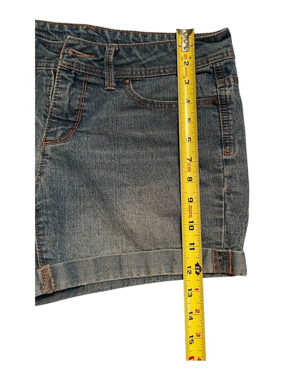 SOLD - No Longer Available. Faded Glory Classic Blue Jean Shorts, Size 6 - Picture 6 of 6